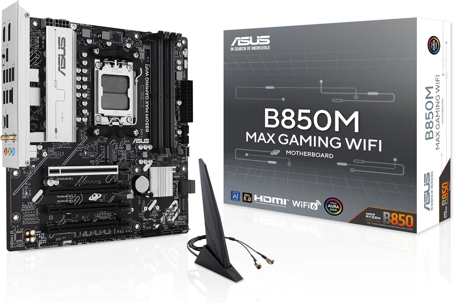 ASUS B850M MAX GAMING WIFI
