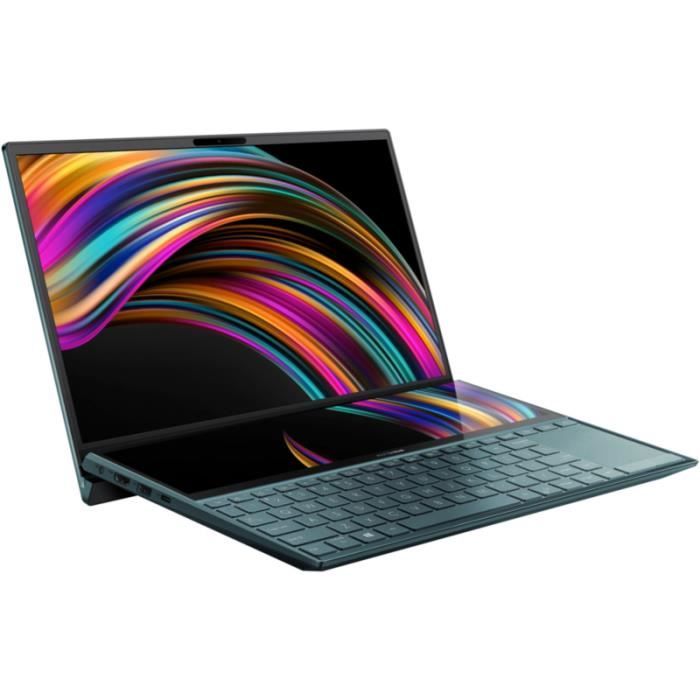 Second image of ASUS Zenbook Duo 14&Prime; UX481FA-BM023T – Intel Core i5 – 512 Go SSD – 8 Go de RAM – Windows 10 + Housse Adeqwat