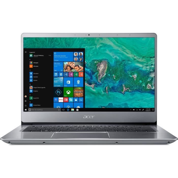 Second image of ACER Swift SF314-56-72UF – 14&Prime; FHD – Core i7-8565U – RAM 8Go – 1To + 256Go SSD + Office 365 + Sacoche + Souris