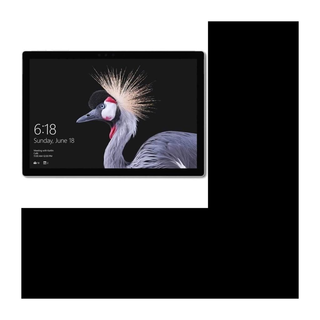 MICROSOFT Tablette Surface Pro 12,3″ – 256 Go – Core i5 – 8Go de RAM – Windows 10 Pro