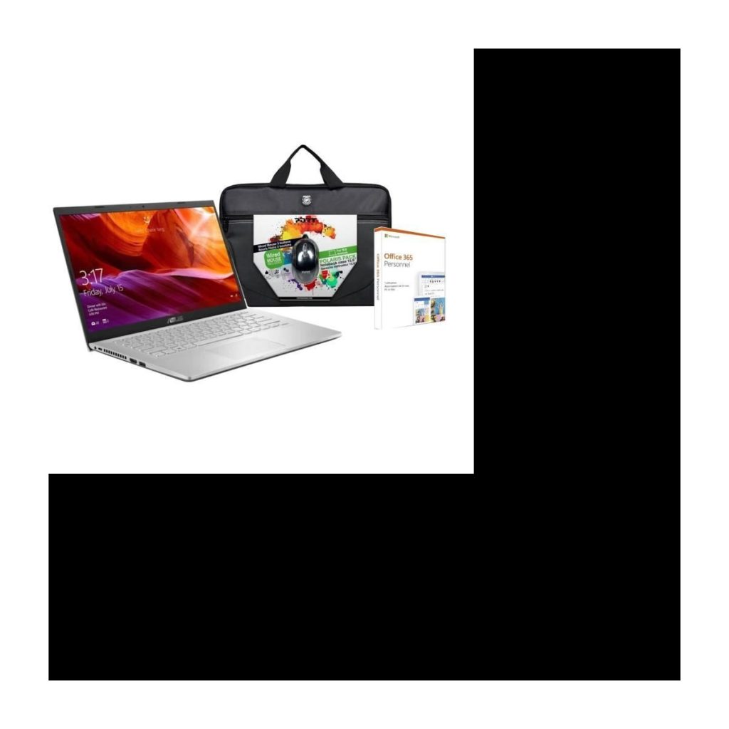 ASUS PC Portable X409UA-EK080T -14″ FHD – Pentium 4417U -RAM 8Go -Stockage 256Go SSD -W10 + sacoche + souris + Office 365 Personnel