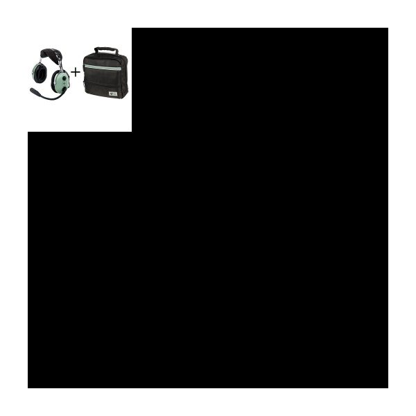 CASQUE AVION H10-13.4 + SACOCHE OFFERTE DAVID CLARK