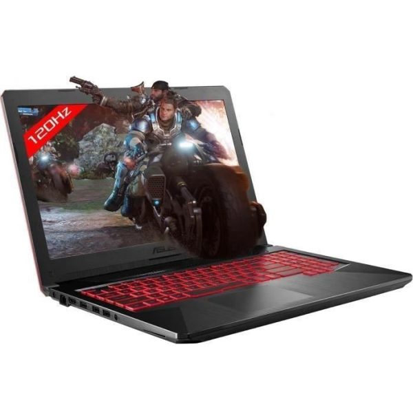 ASUS TUF504GE-GZ787 – 15.6″FHD – i5-8300H – RAM 8Go – Stockage 128Go SSD + 1ToHDD – GTX1050Ti 2Go – Sans windows